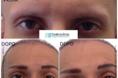 Trucco permanente sopracciglia uomo